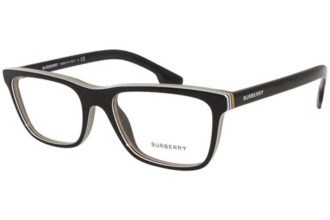 burberry be 2292 3799 55 18|Burberry BE2292 Eyeglasses Men's Full Rim Rectangular Optical .